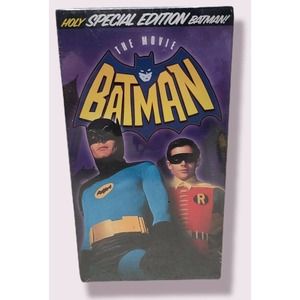 Batman The Movie VHS 2001 Holy SPECIAL EDITION NIB SEALED!!